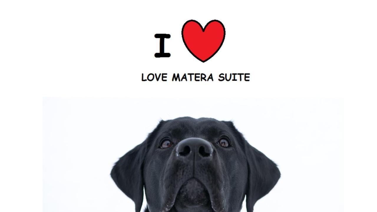 Matera Suite - Matera Suite B Eksteriør billede